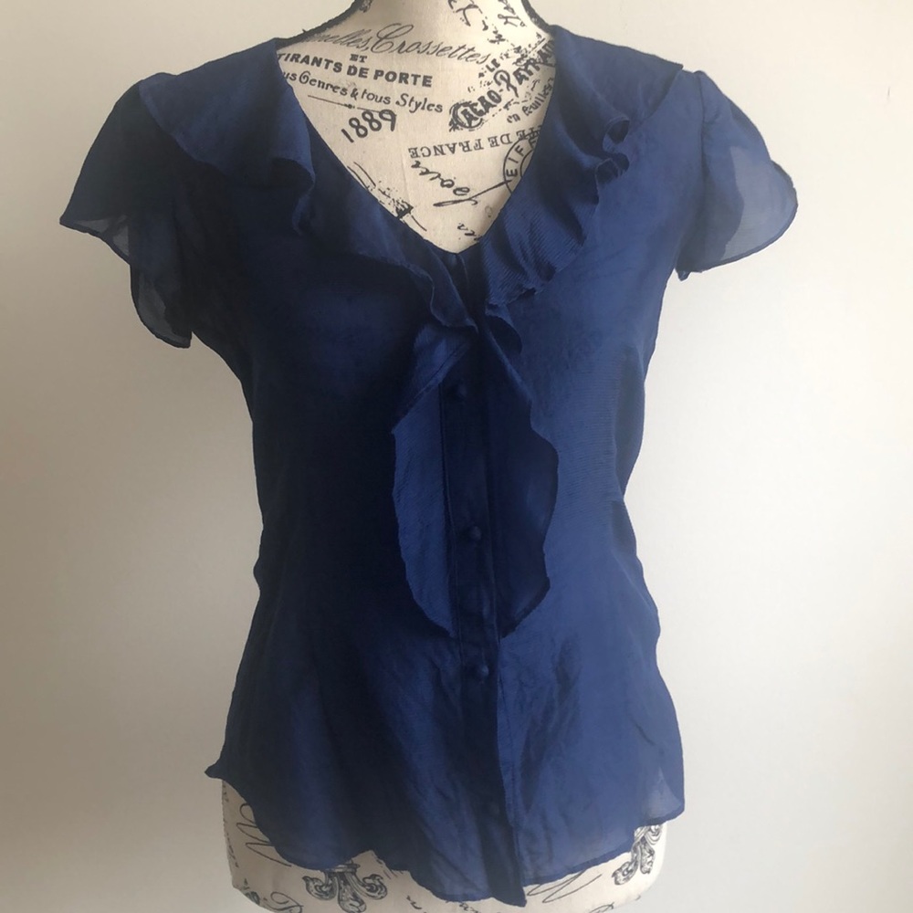 Banana Republic blouse 55% silk, 45% cotton XS